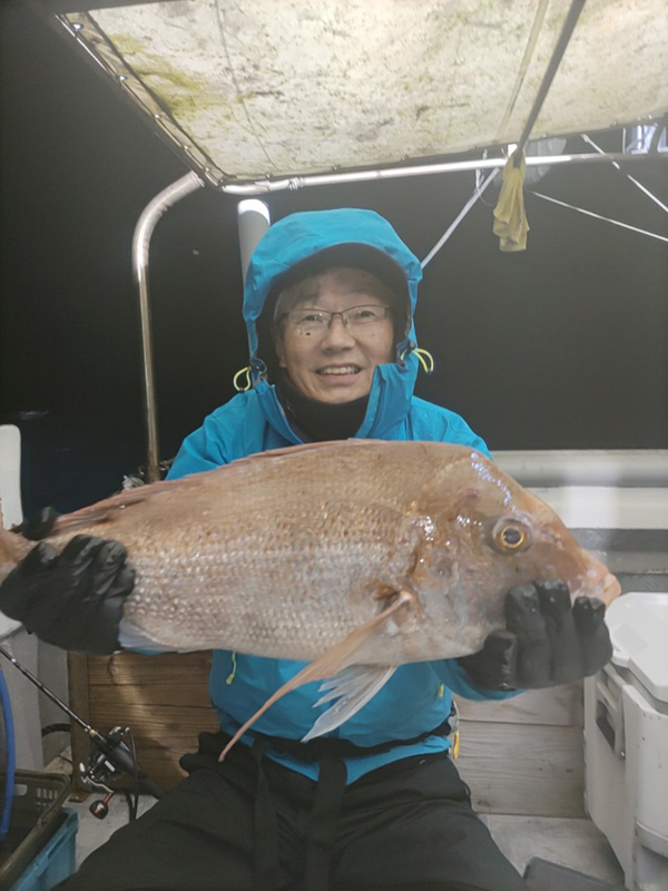 12月20日夜焚き釣り